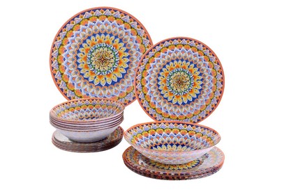 LORAINE 30680 оранжевый,синий,голубой