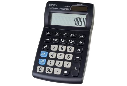 PERFEO (PF_B4854) бухгалтерский, 12разр., черный