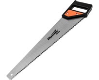 SPARTA Ножовка по дереву, 450 мм, 56 TPI, каленый зуб, пластиковая рукоятка