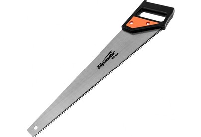 SPARTA Ножовка по дереву, 450 мм, 56 TPI, каленый зуб, пластиковая рукоятка