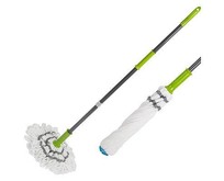 РЫЖИЙ КОТ Швабра для пола ТВИСТ лайт с насадкой из микрофибры (310482)