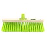СИБРТЕХ Щетка деревянная для подметания пола, 280 мм, 5 рядов, прямая тулейка с резьбой, без черенка 84614