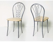 БИТЕЛ РОМАШКА Стул Серебро/Бежевый С101 (2 кор.)