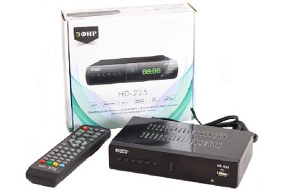 ЭФИР HD225 DVBT2/DOLBY DIGITAL/WIFI/дисплей, металл