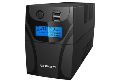 IPPON BACK POWER PRO II 500 LCD+USB (300Вт/500ВА)