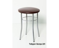 БИТЕЛ ЭКСТРА Табурет Серебро/Шоколад С.221 (2 упак.)