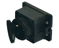 SMARTBUY (SBE16100R) розетка, прямая 1местная