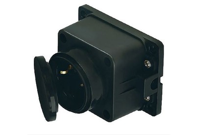 SMARTBUY (SBE16100R) розетка, прямая 1местная