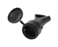 SMARTBUY (SBE16S08R) розетка, прямая 1местная