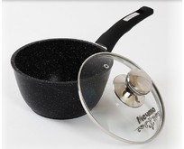 МЕЧТА 81802 Гранит black 1,2л несъемная ручка стеклянная крышка