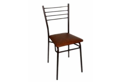 VIOLET Стул с мягким сиденьем (коричневый) 900101