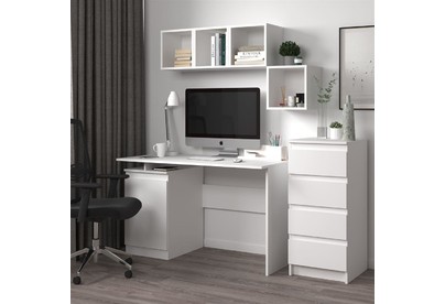 НКМЕБЕЛЬ STERN полка навесная Т11 (16 мм) Белый 72674937 (1 кор.)