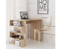 НКМЕБЕЛЬ STERN стол письменный Т12 (16 мм) Дуб Сонома 72674940 (1 кор.)