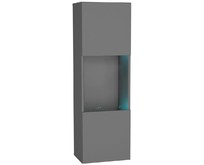 НКМЕБЕЛЬ POINT ТИП22 шкаф навесной Серый Графит 71775201 (1 кор.)