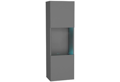 НКМЕБЕЛЬ POINT ТИП22 шкаф навесной Серый Графит 71775201 (1 кор.)
