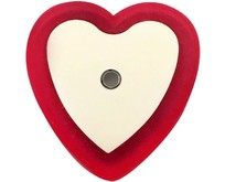 CAMELION (15381) NL263 сердце с фотосенсором (LED ночник с фотосенсором, 220V)