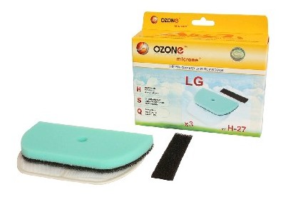 OZONE microne H27 наб. микрофильтров для пылесоса LG