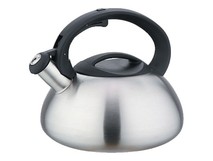 WEBBER BE0587 Чайник нерж со свистком 3л, сатин