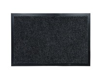 VORTEX 24192 Коврик влаговпитывающий, ребристый TRIP 50*80 см, серый / 10