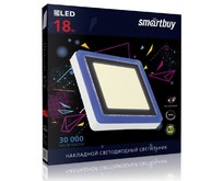 SMARTBUY (SBLSq1DLB183KB) 18w/3000K+B