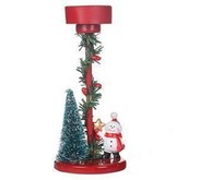 ВОЛШЕБНАЯ СТРАНА Подсвечник Снеговик у ёлки (110243)