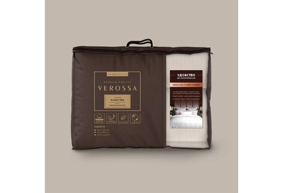 VEROSSA 935869 Hotel Line Одеяло 172/205 Antique White