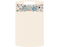 HOMVER Bergamo Терраццо прямоугольная 260x155x3,5мм с декором (светлобежевый) 223134125/01