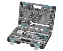 STELS Набор инструментов, 1/2 , 1/4 , CrV, пластиковый кейс 82 предм. 14105