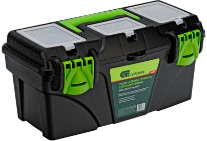 СИБРТЕХ для инструментов 16?, с органайзерами 90807