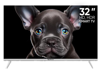 TOPDEVICE TDTV32CS08H HD SMART TV белый