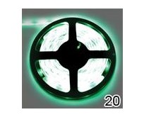 ECOLA P5LG07ESB 7,2W/m 12V IP65 10mm зеленая 5м