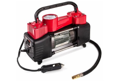 AUTOVIRAZH (AV010888) двухцилиндровый 85 л/мин с манометром