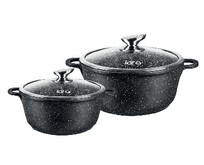 LARA LR02111 Набор посуды LARA RIO, 2 пр., (кастр. 3.1л + 5,0л)