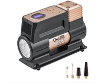 DSV (224000) Smart, усиленный с LED фонарем 45 л/мин 12В с цифр. маном, сумкой , золотой