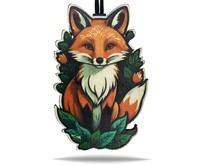 AROMA BAR подвеска цветная ?Лиса сказочная? в крафтовой упаковке с минибрелоком 49340