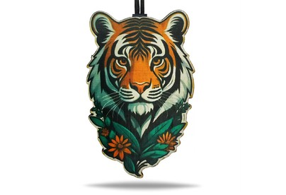 AROMA BAR подвеска цветная ?Тигр сказочный? в крафтовой упаковке с минибрелоком 49339