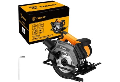 DEKO CS1250D, 1250Вт, 165мм диск 0831100