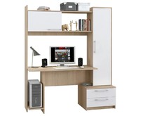 МЕБЕЛЬКОМПЛЕКС Денвер исп.12 Дуб Сонома/Белый (3 уп.)