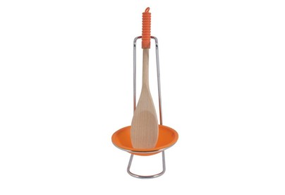 РЫЖИЙ КОТ Подставка для ложки с деревянной ложкой в комплекте W3751A (004660)