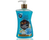 ACTIVE Жидкое мыло жемчужное 450 мл. С дозатором. Ракушка и цветок (511801640)