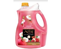 ACTIVE Жидкое мыло жемчужное пафюмированное, с соевым белком и витамином E 