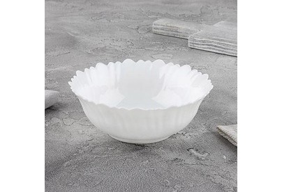 MALLONY Салатник Dolche Vita, объем 470 мл, опаловое стекло, цвет  белый