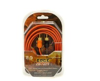 EDGE EDCRT202 межблочный медный 2RCA2RCA  2.5м