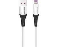 MORE CHOICE (4620202550026) K35i USB 2.4A для Lightning 8pin силикон  1м White
