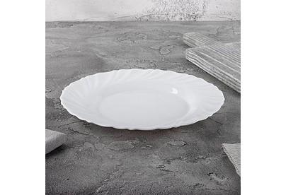 MALLONY Тарелка столовая Culinaria, диаметр: 22,5 см из опалового стекла (107075)