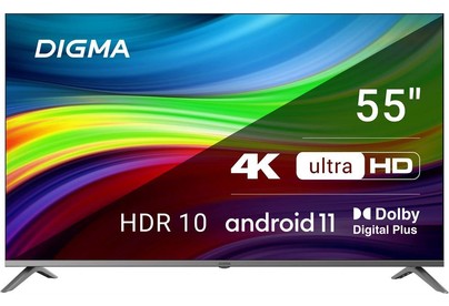 DIGMA DMLED55UBB41 UHD SMART Android TV