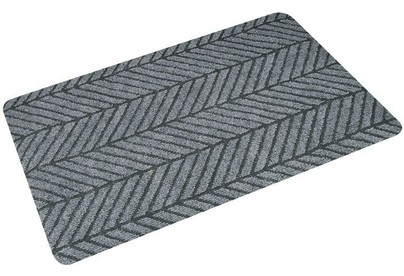 РЫЖИЙ КОТ Коврик придверный, 50*80см серый DM1 (108729)