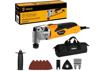 DEKO DKOT600W в сумке + набор предметов 9 шт 0831096