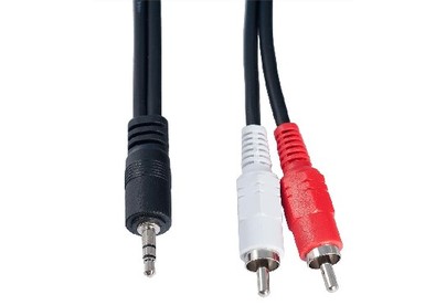 PERFEO (J2005) JACK 3.5 мм вилка  2XRCA вилка 5 м