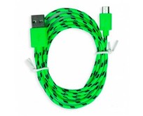 SMARTBUY (iK12n green) USB  MICRO USB нейлон 1.м зеленый